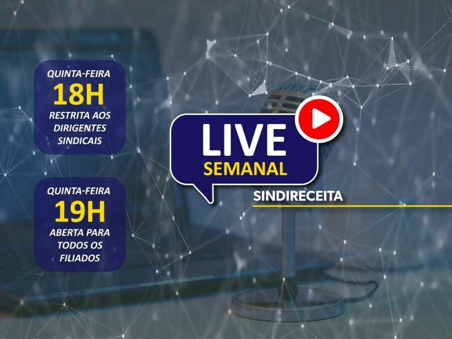 DEN conclama base a participar da Live Semanal desta quinta-feira (20), às 19h