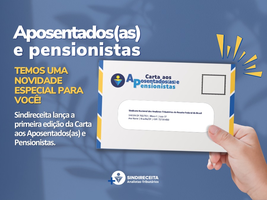 Sindireceita lança Carta aos Aposentados(as) e Pensionistas