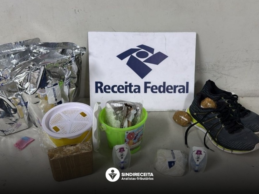Apreensão de cocaína em Recife/PE 