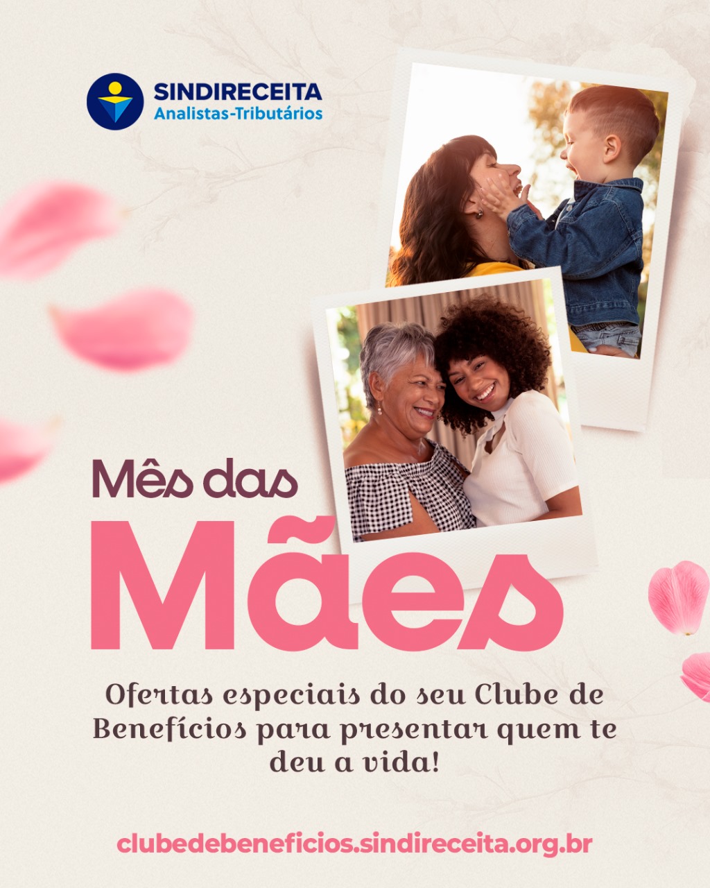 Clube de Benefícios do Sindireceita: Dia das Mães 