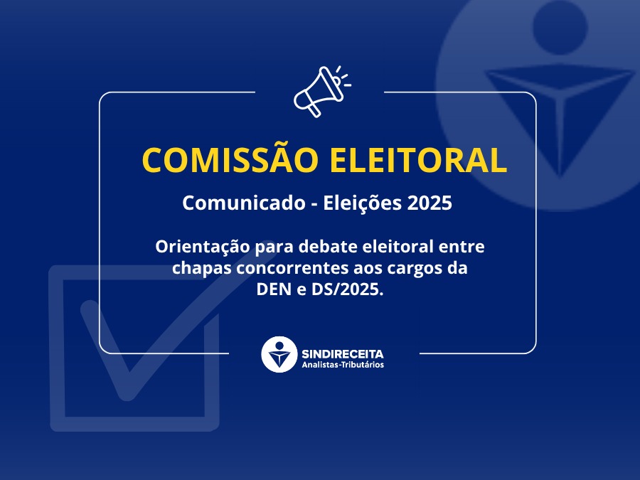 Eleições 2025 - Comunicado CE nº 34/2025