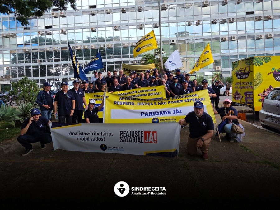 Mobilização em Brasília - Sindireceita se reúne com secretário da RFB