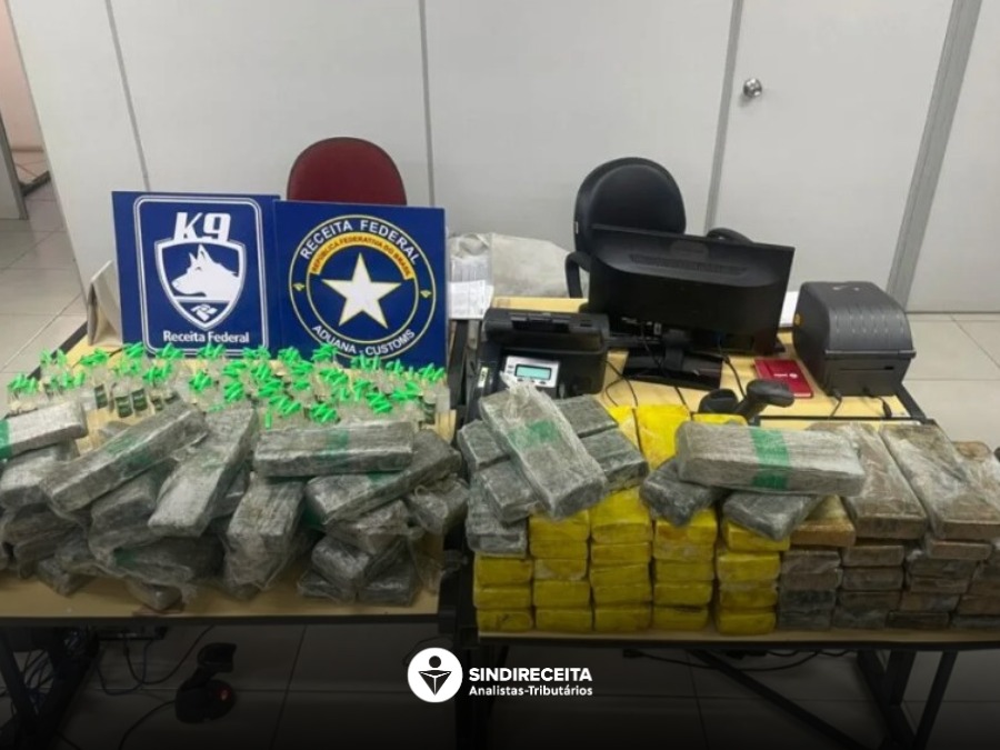 Receita Federal apreende carga de drogas avaliada em R$ 1 milhão em Porto Alegre