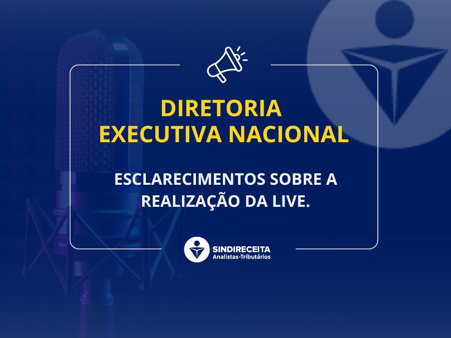 Esclarecimentos sobre a live do dia 08 de julho de 2025