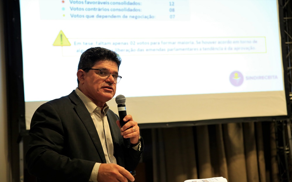 LXXV CNRE: Presidente do Sindireceita apresenta estudo contra as medidas do pacote fiscal e da regra de ouro