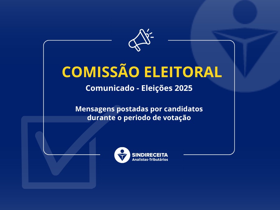 Eleições 2025 - Comunicado CE nº 39/2025