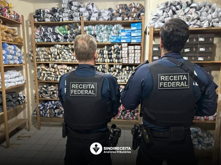 Receita Federal apreende calçados falsificados avaliados em R$ 3 milhões no Centro de Maceió