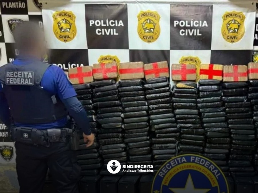 Receita Federal apreende mais de 201 kg de skunk em Mossoró/RN
