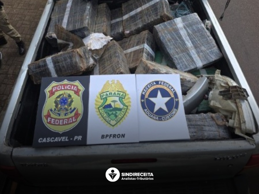 Receita Federal apreende mais de meia tonelada de drogas no Paraná