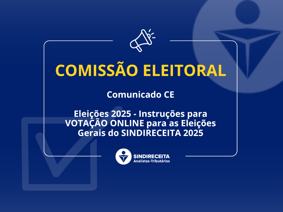 Eleições 2025 - Comunicados CE nº 37/2025