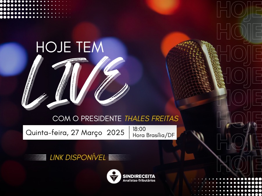 DEN disponibiliza link para a Live Semanal desta quinta-feira; participe!