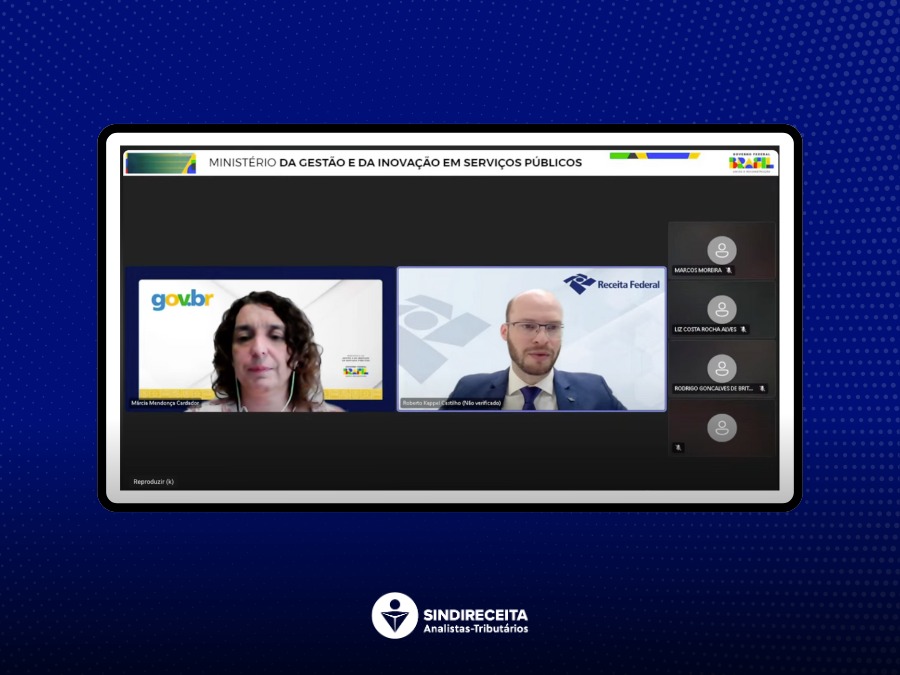 Analista-Tributário participa de evento do MGI sobre a troca automática e segurança de dados