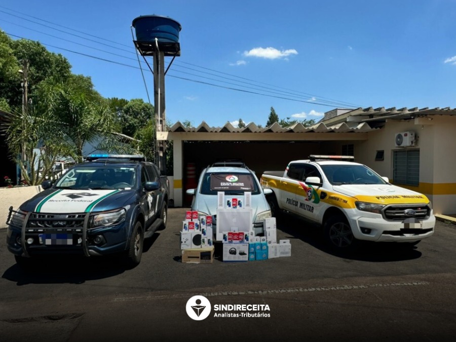 Retenção de mercadorias irregulares avaliadas em R$ 75 mil na SC-480, em Bom Jesus/SC